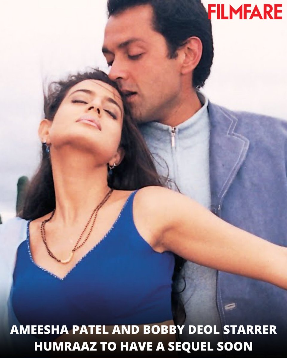 As per reports, #Humraaz2 is in the works, a sequel to the #BobbyDeol and #AmeeshaPatel starrer #Humraaz.