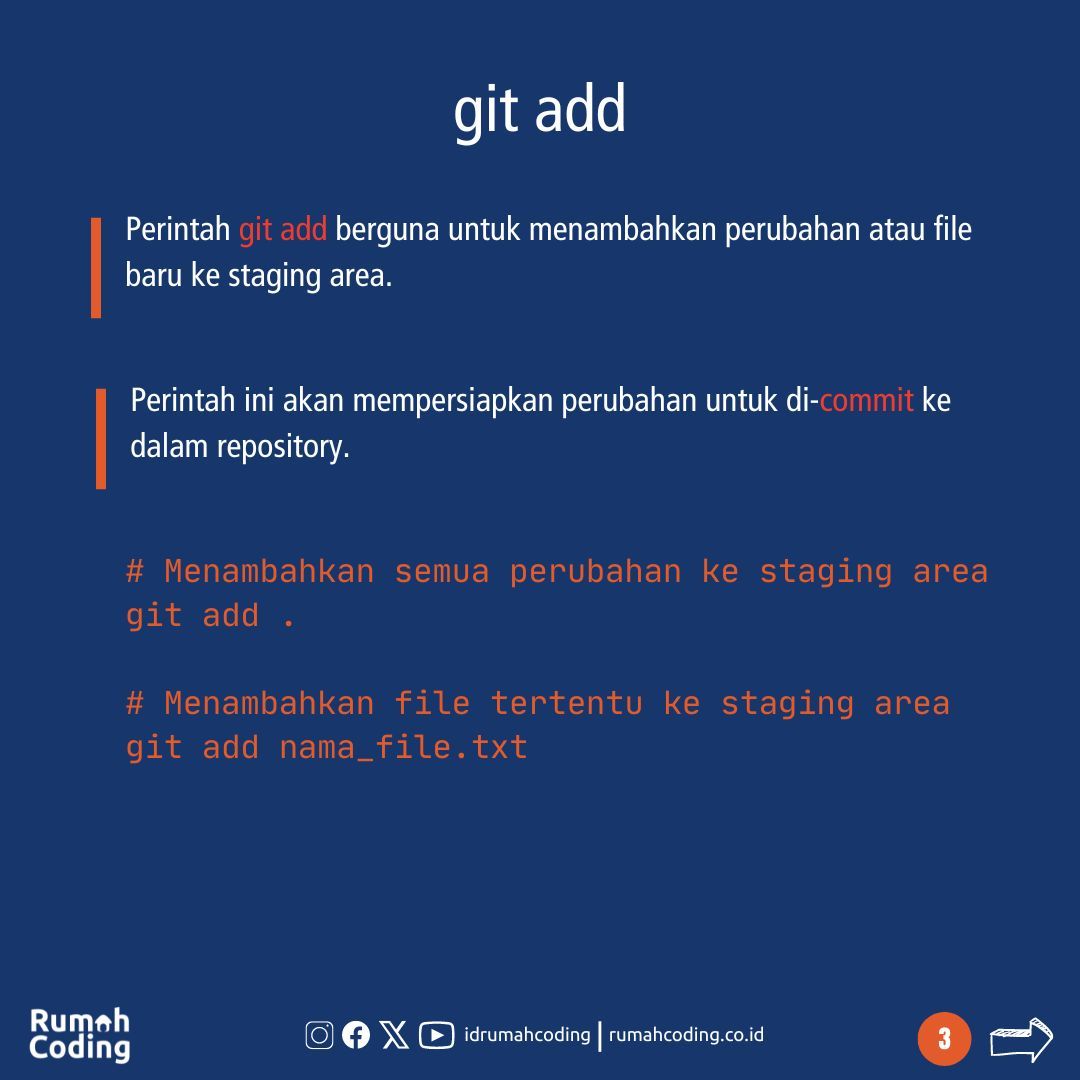 idrumahcoding's tweet image. Sebelum kenal version control, saya pake zip. Kemudian upgrade ke SNV lalu ke git. Benarlah perkataan Linus Torvalds (creator git) &quot;Tarball is better than SVN&quot;. Ada yang belum pakai git? yuk simak beberapa perintah git yang paling penting berikut.

#coding #git #codingtips