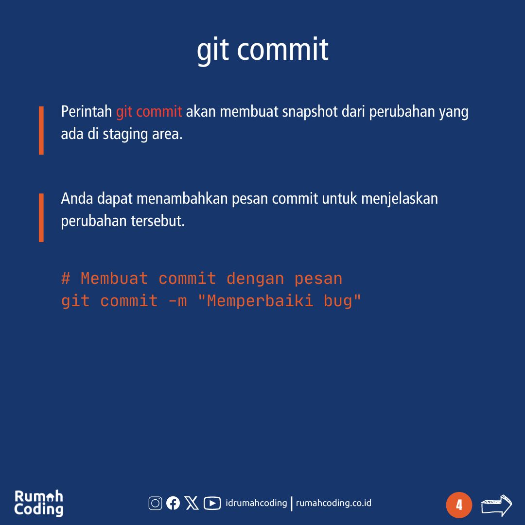idrumahcoding's tweet image. Sebelum kenal version control, saya pake zip. Kemudian upgrade ke SNV lalu ke git. Benarlah perkataan Linus Torvalds (creator git) &quot;Tarball is better than SVN&quot;. Ada yang belum pakai git? yuk simak beberapa perintah git yang paling penting berikut.

#coding #git #codingtips