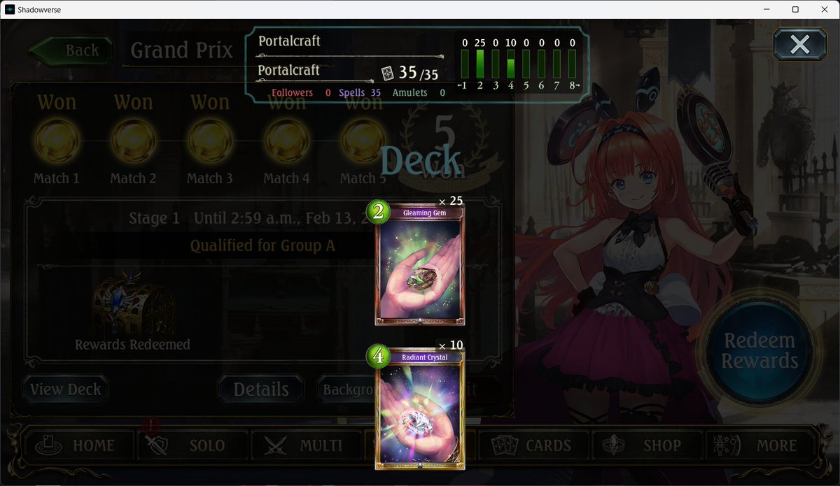 Decklist showcase, play this deck to go 5-0.