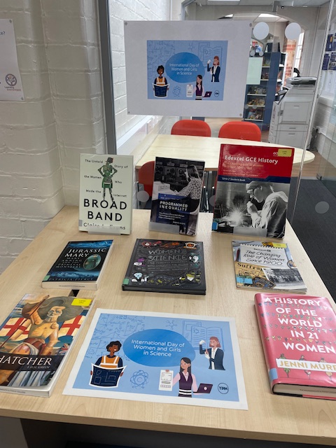 LibraryBPC's tweet photo. As the International Day of Women and Girls in Science is approaching and March is Women's History Month, we have celebrated this by creating display's using our stock. Also, we have created a collection of documentaries and films on Planet E-Stream.
https://t.co/Cj6BIfGteS https://t.co/SZBbQwrx5e