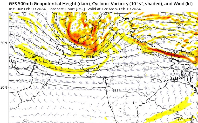 weatherwalay's tweet image. 🔴 فروری کے آخری ہفتے میں ایک بار پھر ملک میں 2-3 طاقتور مغربی سسٹم کی آمد متوقع ہے جو سندھ سے کشمیر تک اچھی بارشوں اور پہاڑی سلسلوں پر ریز برف باری کا باعث بن سکتے ہیں۔ 

#Pakweather #WeatherUpdate #ElectionResult #Rains #thunderstorm #spring