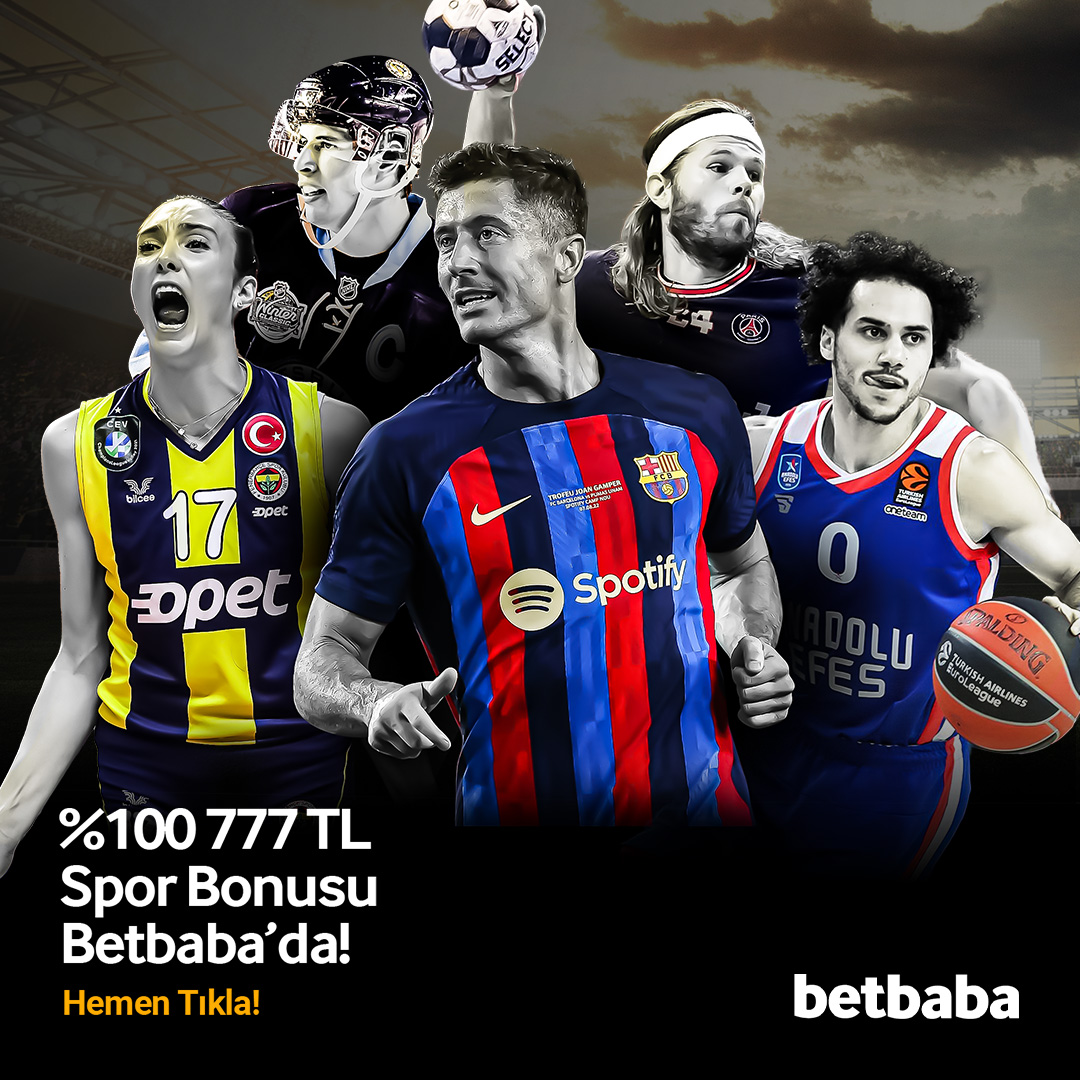 %100 Yatırım Bonusları Betbaba'da seni bekliyor! 

➡️bit.ly/uyeolbetbaba
➡️t.me/BetbabaTr1
➡️instagram.com/betbabatrgiris/

#betbaba #Spor #bahis #iddaa #Bonus #betbabagüncel #cuma