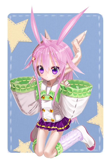 おおれは古い失敗絵を加筆修正してアップする者…(2枚目が元絵、かわいくなったはず) 