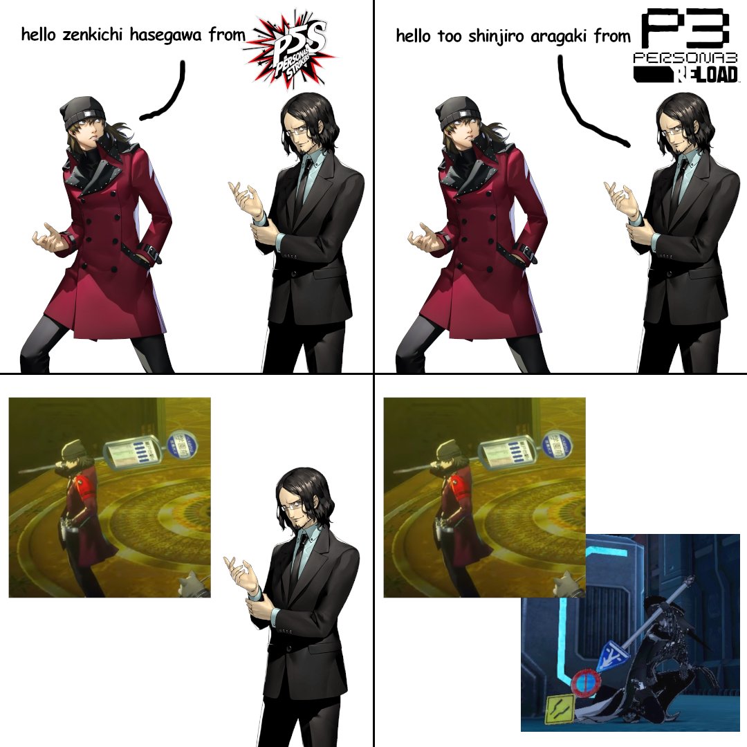 the hierophant meme continues... #P5S #P3R