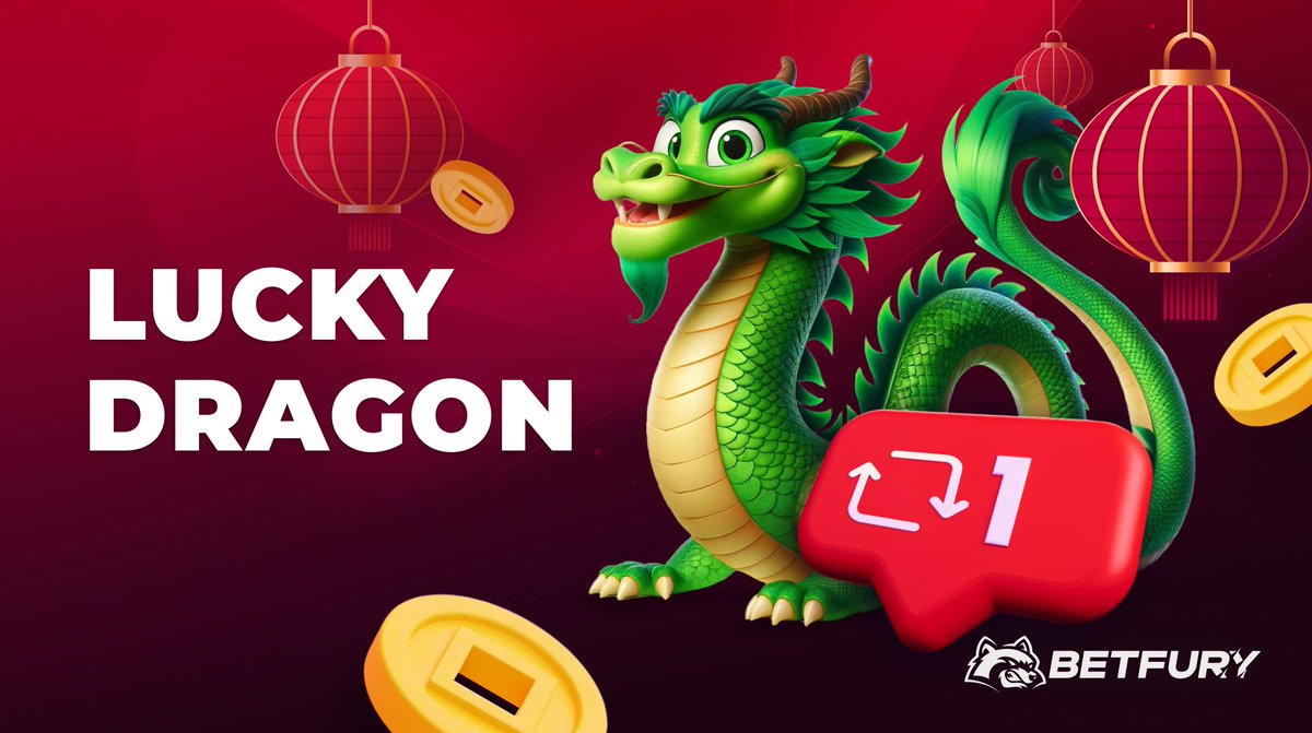 betfury_gaming's tweet photo. If you RT this 🐉, you'll be super #lucky for the whole year! 
#LunarNewYear #ChineseNewYear2024 https://t.co/PyxOi9igxp