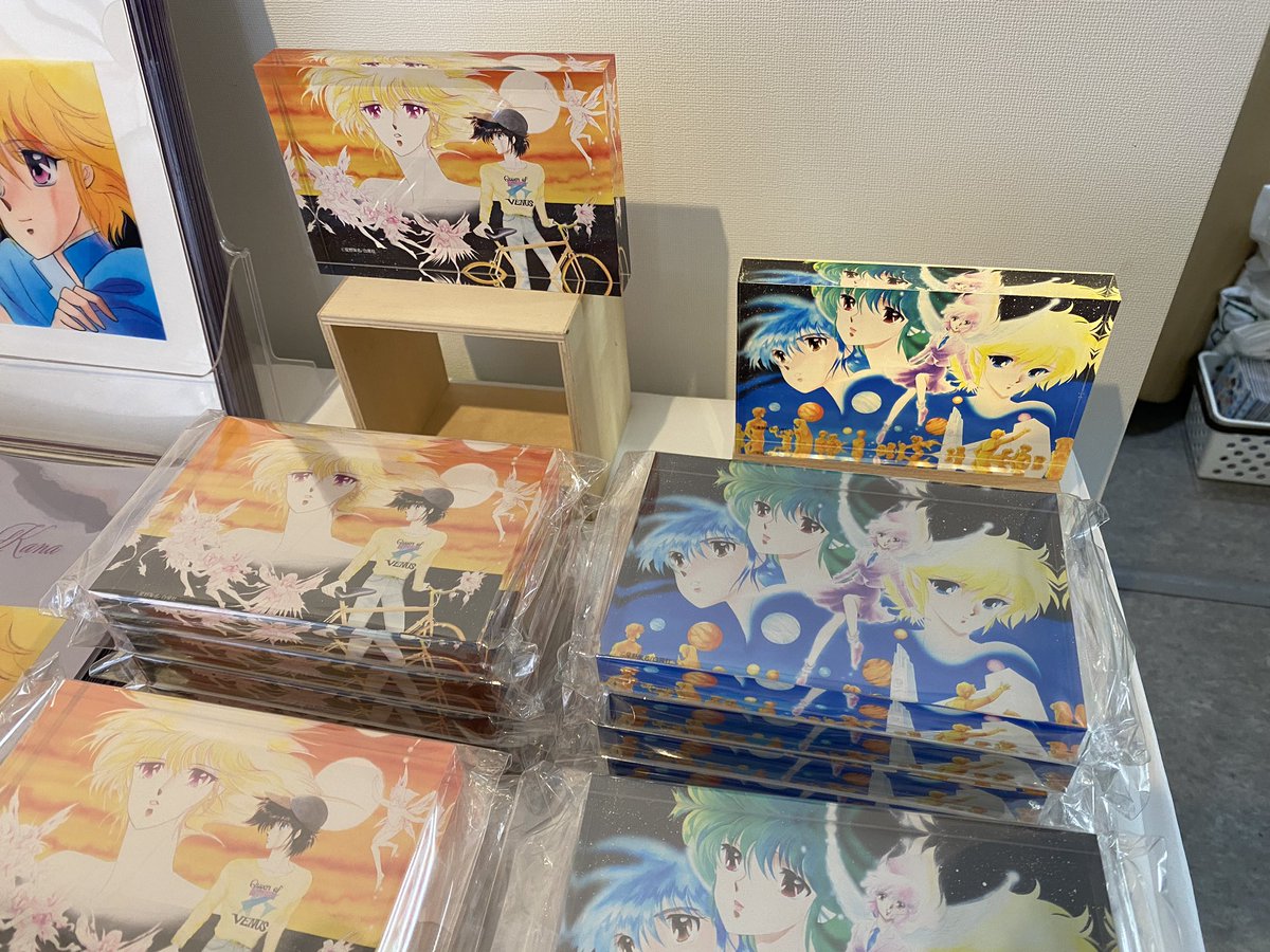 星野架名原画展】 グッズいい感じです😍 明日からよろしくお願いします