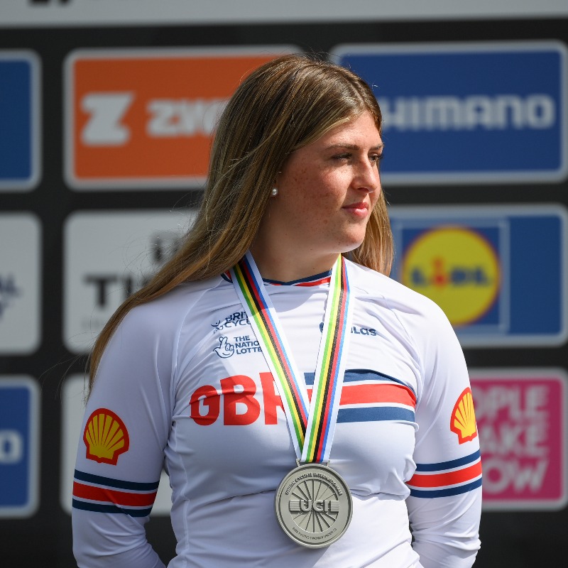 BritishCycling's tweet photo. "I showed myself that I can do it." 🔥

Ahead of the opening round of the 2024 @UCI_BMX_Racing World Cup in New Zealand, Emily Hutt reflects with @SportsGazette on a year that saw her fightback from multiple crashes to win a world championships silver medal 🥈

Click to read ⬇️