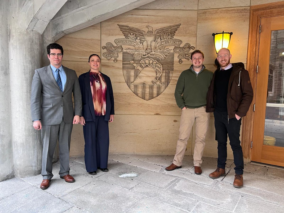 Erin K. McFee, MBA, PhD (@erinmcfee) on Twitter photo It was great to participate in <a href="/WestPoint_USMA/">U.S. Military Academy at West Point</a> seminar discussing #reintegration strategies for formerly armed actors in Ukraine, Somalia, Colombia, Mexico, and other countries - all of which are critical stakeholders in defense and security programming.
<a href="/trust_betrayal1/">Trust After Betrayal</a> It was great to participate in <a href="/WestPoint_USMA/">U.S. Military Academy at West Point</a> seminar discussing #reintegration strategies for formerly armed actors in Ukraine, Somalia, Colombia, Mexico, and other countries - all of which are critical stakeholders in defense and security programming.
<a href="/trust_betrayal1/">Trust After Betrayal</a>