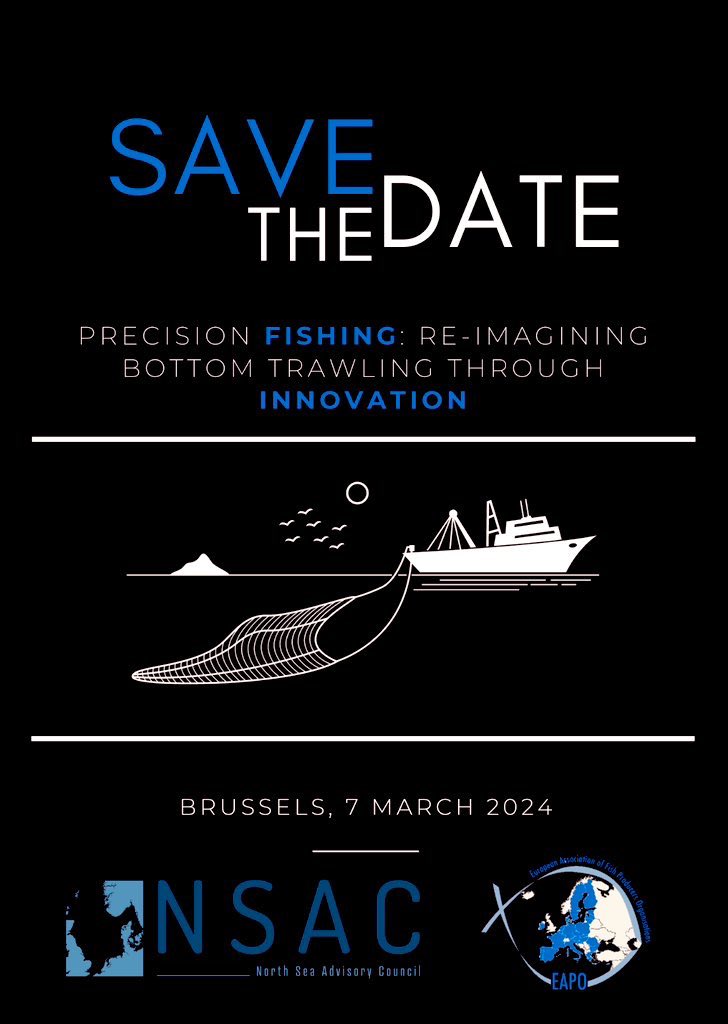 In less than a week registration will open for NSAC/EAPO event on innovative fishing. Researchers from 8 major institutes, policymakers and stakeholders will discuss conditions for a thriving innovative environment and successful transition to a sustainable EU fleet. Stay tuned‼️