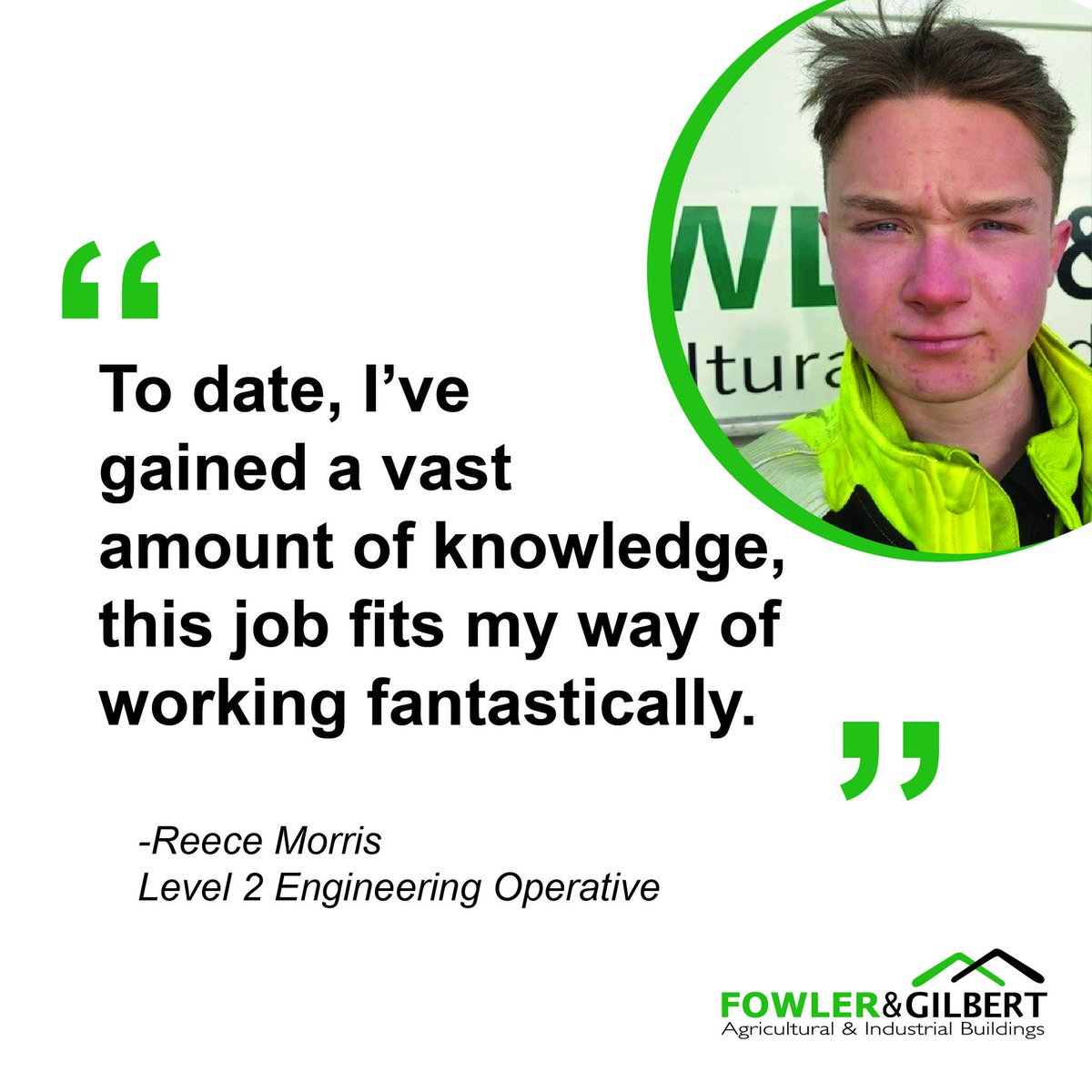 🔩🔧NATIONAL APPRENTICESHIP WEEK 🔩🔧

You may remember Reece joined us in 2022? We caught up with him to see how he's getting on 😊