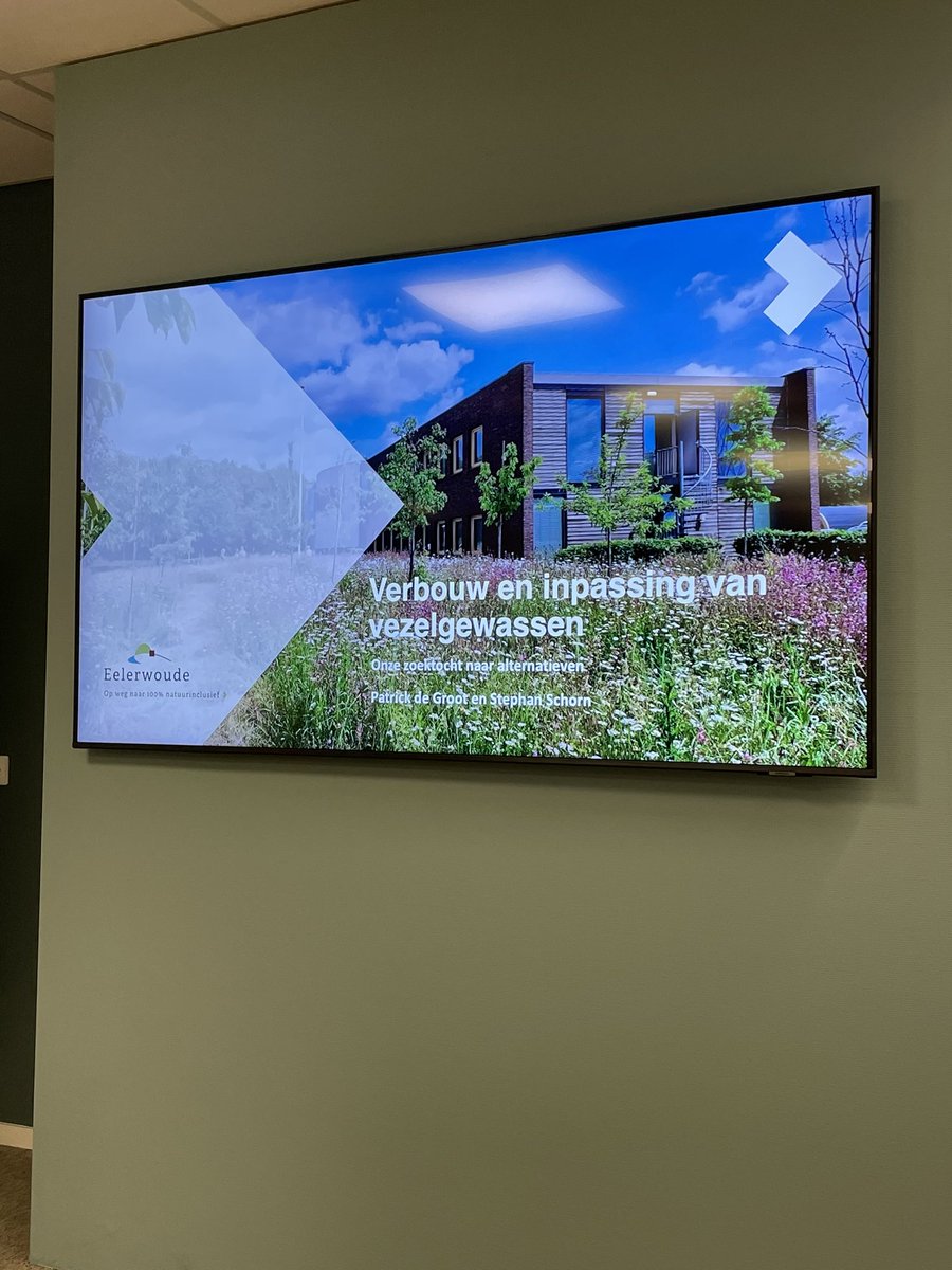 Volgende etappe is een stop bij <a href="/Eelerwoude/">Eelerwoude</a> in Goor. #circulaireeconomie