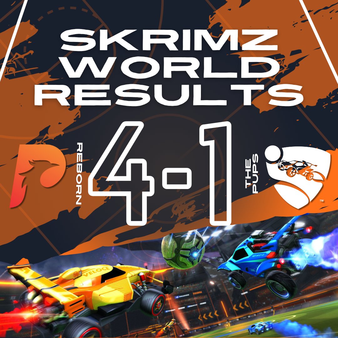 RebornTitansESC's tweet photo. LETS GOOO!! 🥳 WE TAKE HOME THE VICTORY FOR THE @skrimzworld CREW BATTLES! 
-
Thank you for having us Skrimzworld and GGs to The Pups! We keep going and improving. This is only the start we still have so much more to prove!
-
#RLCS #RocketLeague #Grandchampion #SSL https://t.co/L7kaKOEMSG