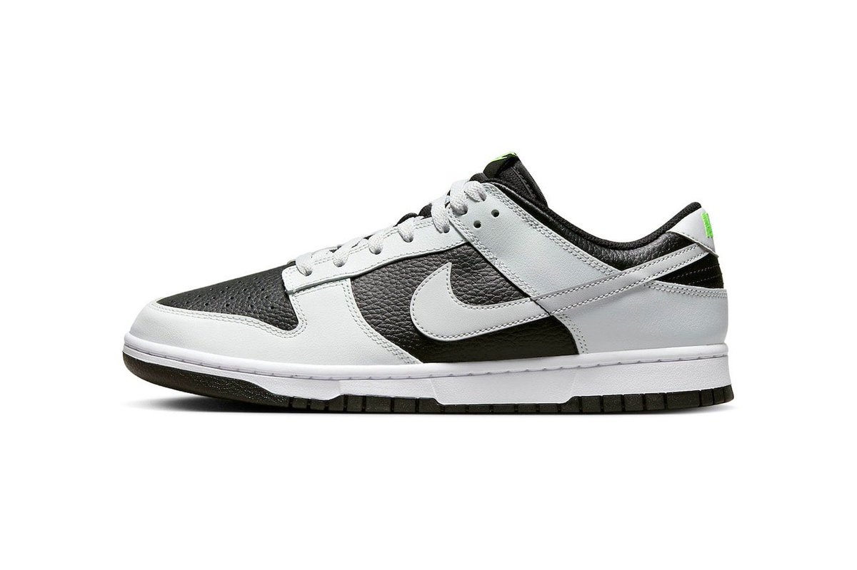 HudsonNikeNig's tweet photo. The Grey Panda Volt Nike Dunk Low has outsoles that are colored white and insoles featuring the Nike Swoosh logo.

 🎇Available in sizes!
📍Nike store, Ikeja City Mall

#nike #pandadunk #hudsonnigeria #ikejacitymall https://t.co/jRGE00gkXR