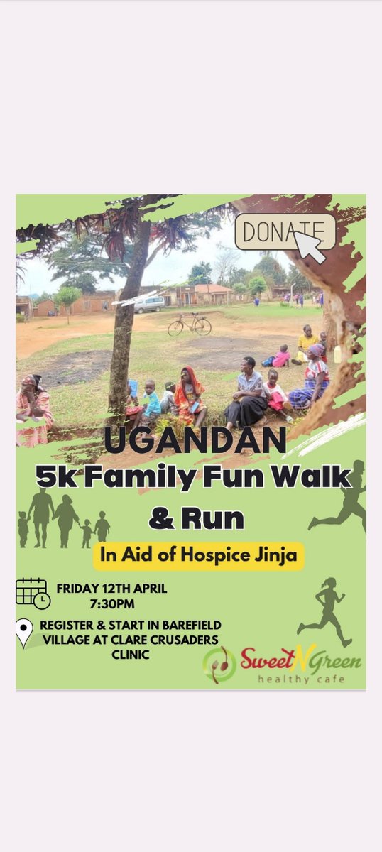 conroy027's tweet photo. Our annual Uganda 5km family fun run and walk takes place Friday April 12th . https://t.co/XNbzynbm2r