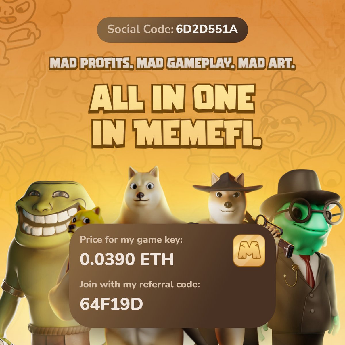 AboutCryptoNews's tweet photo. 1/🧵Now there is an opportunity to participate in the #MemeFi #testgame and share the $3M pool!  
Game link👇
https://t.co/vPHYL8tApy
#Crypto #CryptoNews #CryptoCommunity #Web3 #Web3News #Web3Community #Web3Gaming #Web3Games #Web3metaverse #CryptoCurrency #CryptoAirdrop #web3game https://t.co/MQRZdSQVLU