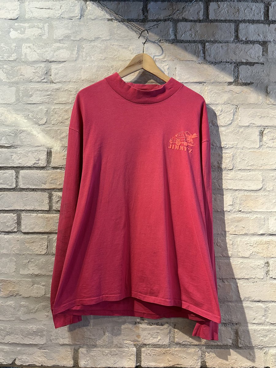 bud_vintage_'s tweet photo. 1990s JIMMY’Z L/S T-Shirt
Size L
ストレートでよろしい
Available at our website
We Ship worldwide
#budvintageclothing #Vintage #80s #90s #00s #y2k #古着 #ヴィンテージ #harajuku #outfit #used #原宿 #oldskate #jimmyz https://t.co/uDWXKbxiIh