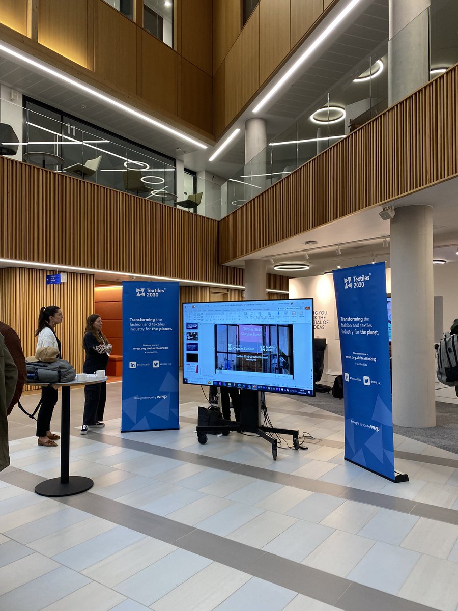 ORobinson_WTiN's tweet photo. At Nexus in Leeds today for the Back To Baselines in a Circular Fashion &amp; Textiles conference – “marking the start of a collaborative research network that will assess current sustainability standards within the UK’s fashion and textile industry” @contactlitac https://t.co/8ULAkIBuUm