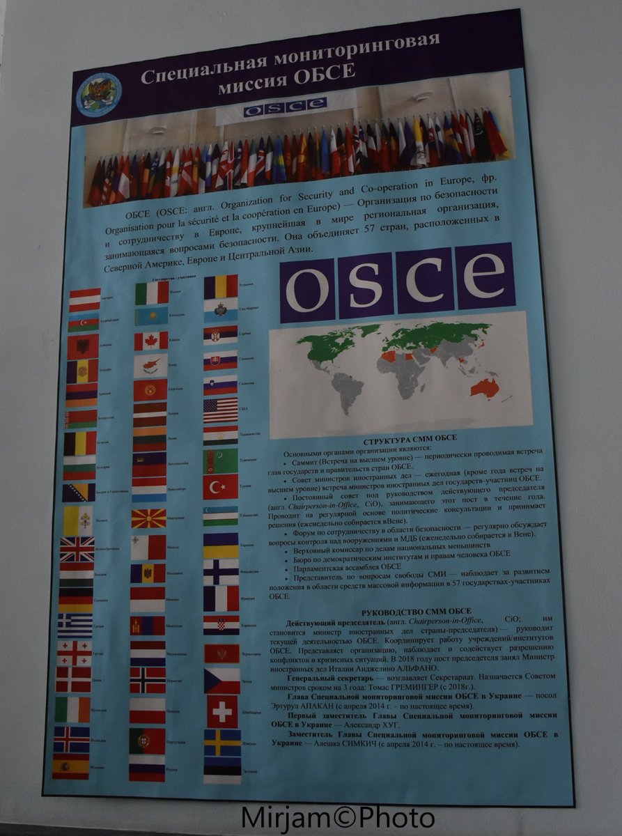 SonjaEnde's tweet photo. During our visit to Lugansk we also visited the former OSCE center, which is now closed but serves as evidence for the crimes of the Ukrainian army, who murdered residents with HIMARS and JAVELINS.  They shun nor for the use of a "dirty" bomb!! https://t.co/eA1Z5iKqlT