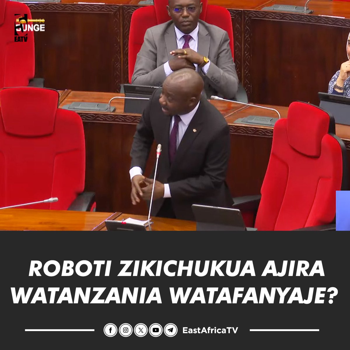 bajabiri's tweet photo. Mnaogopa ajira ambazo hazipo?
Yaani watu hawana ajira then mnaogopa Roboti Kuja kuchukua ajira...
#Zipi? https://t.co/JYaeqsq724