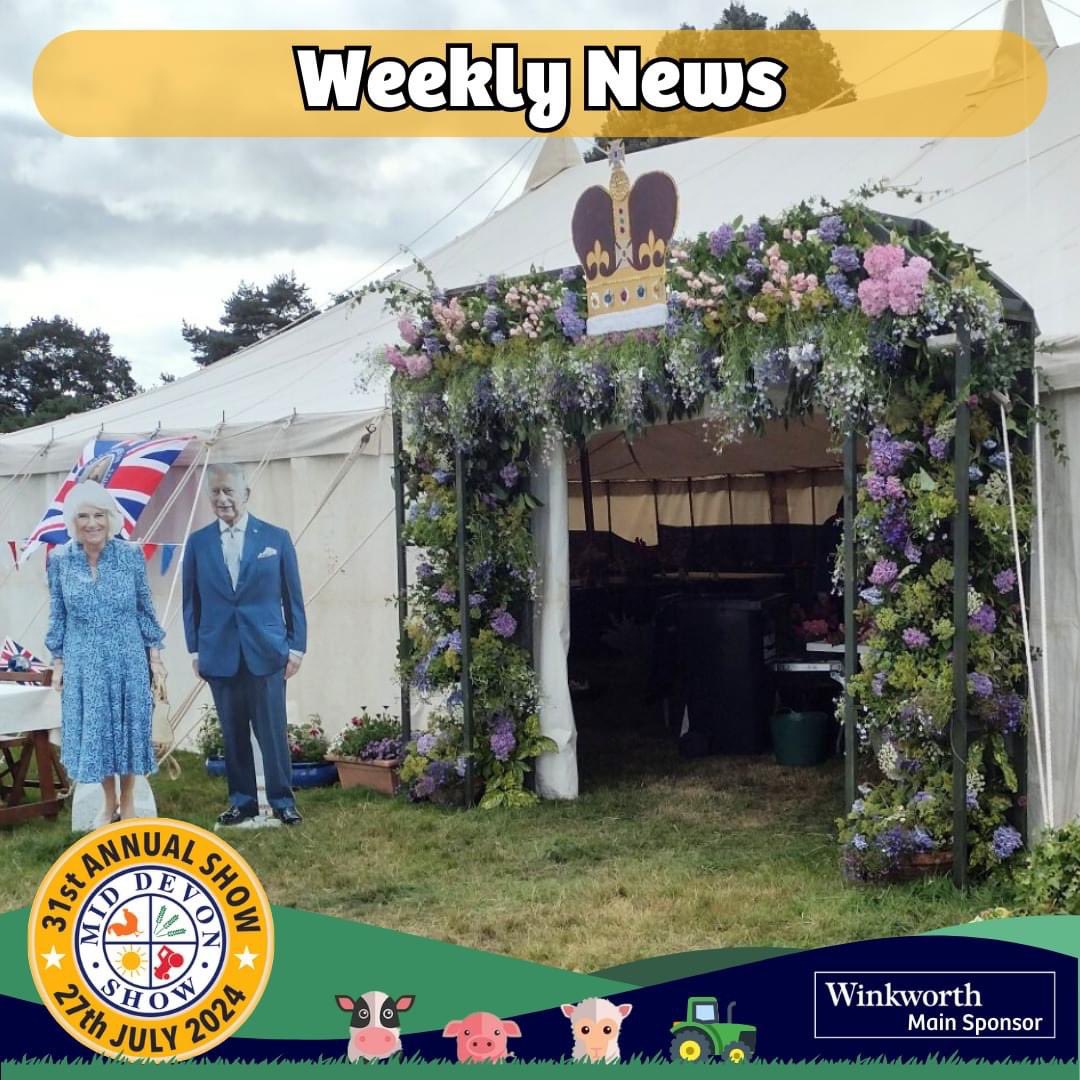 Weekly News from the Show Office - mailchi.mp/37cff34d78a6/w…
⭐️EARLY BIRD TICKETS - NOW AVAILABLE⭐️
📅 27th July
📍 Tiverton EX16 7PP
🎟 £20❌ £16✅
👧 15s &amp; Under FREE
⭐️One of Devon’s best days out⭐️
Book now⬇️
🕸 middevonshow.ticketsrv.co.uk/tickets/
☎️ 01884 820859
📍 office - EX16 7AF