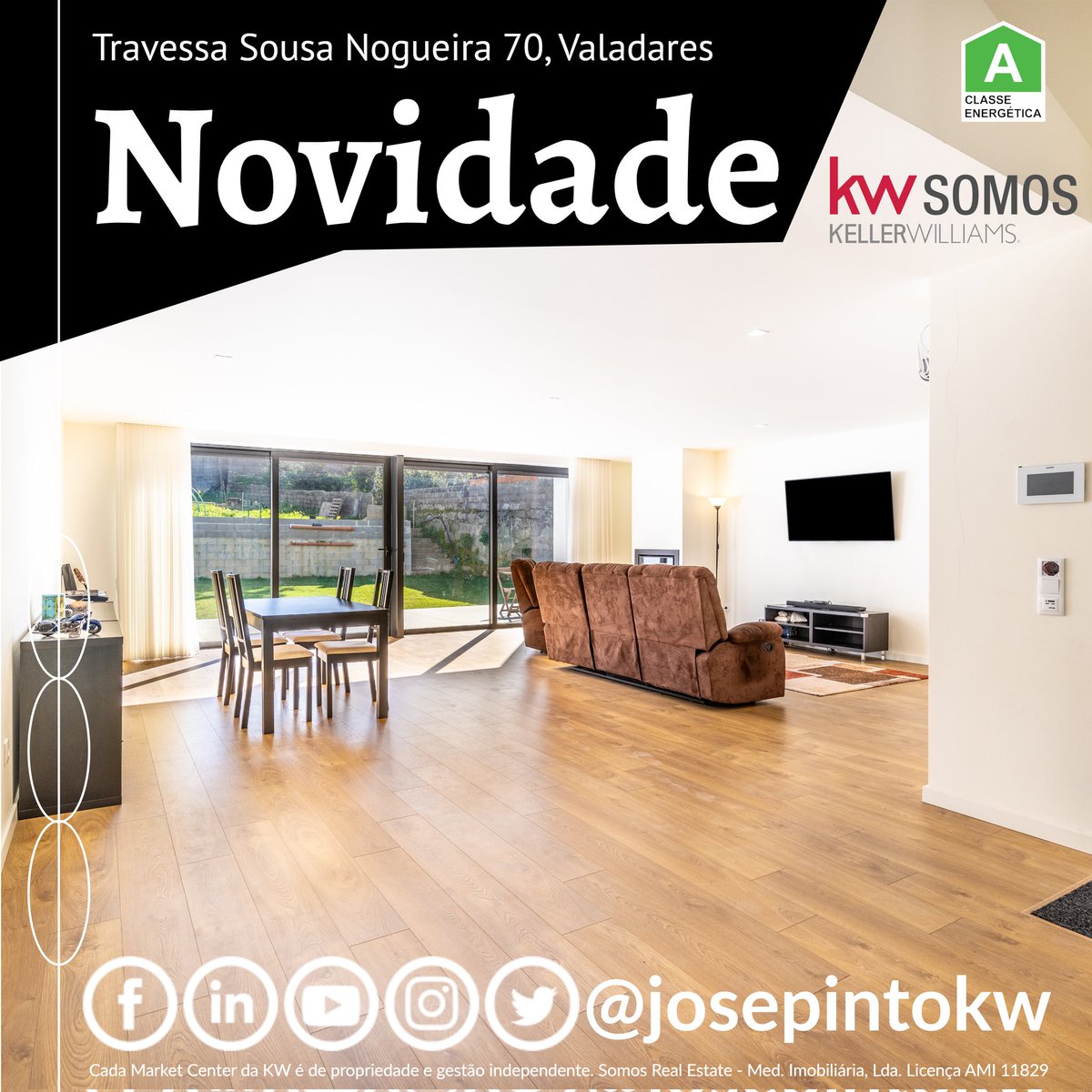josepintokw's tweet image. 🔴 NOVIDADE 🔴

Encantadora moradia localizada numa área tranquila e arborizada, com excelentes 𝗱𝗲𝘁𝗮𝗹𝗵𝗲𝘀 𝗱𝗲 𝘁𝗲𝗰𝗻𝗼𝗹𝗼𝗴𝗶𝗮 𝗲 𝗰𝗼𝗻𝗳𝗼𝗿𝘁𝗼, que lhe conferem um ar moderno, distinto e elegante.

#1kw #kwportugal #kwsomos #josepintokw #porto #gaia #valadares