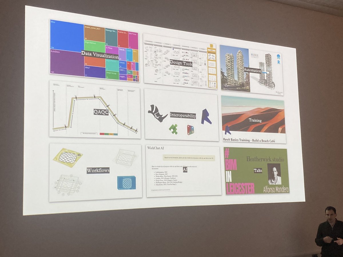 Great insight from <a href="/amonedero/">Alfonso Monedero</a> on the BIM &amp; Digital Strategy at  Heatherwick Studio. Fantastic use of AI &amp; Computational Tools #BIM #artificialintelligence
