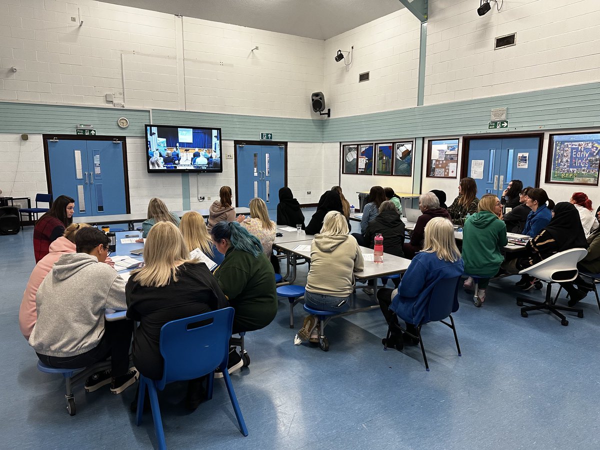 During today’s training day is seeing our staff engaging with excellent PD! #transforminglives #transformingpd ⁦@ATTInstitute⁩ 💡📚