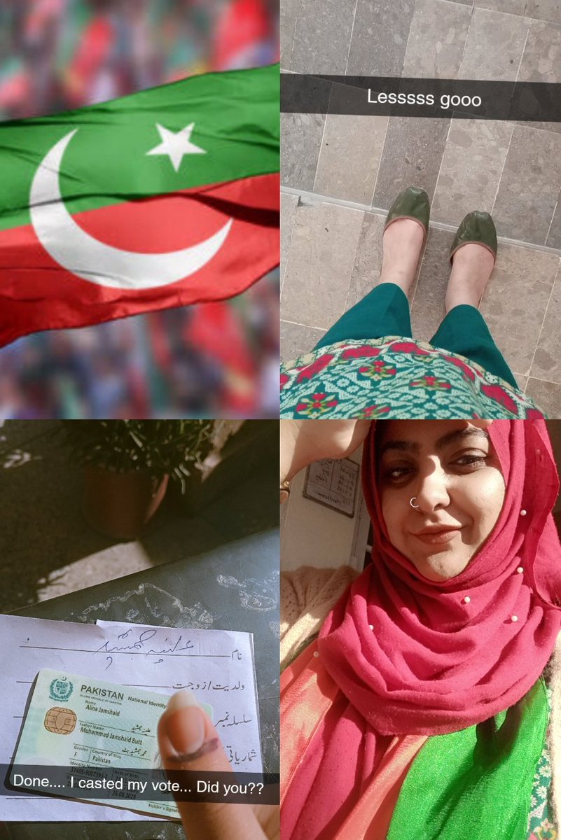 linoojb98's tweet photo. I voted PTI 🙋
#votePTI https://t.co/hAC9r8MWxb