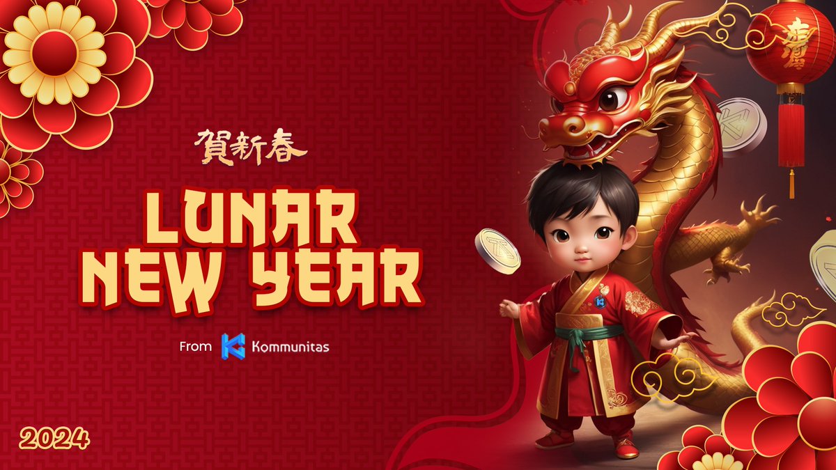 kommunitasnet's tweet photo. Enter the Lunar New Year with the fierce Dragon Shio by your side. May its fiery spirit light up your path to prosperity and joy. Wishing you a year filled with abundance and excitement! ๐โจ
#LunarNewYear #DragonShio #YearofProsperity #kommunitas https://t.co/7nEGOePxIx