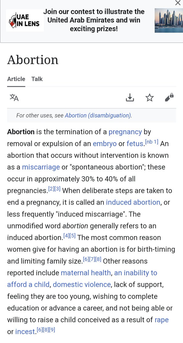 Abortion Article by @creativecommons

In life, some of you guys should be receptive, be ready to unlearn and learn. Whenever you hear something new, verify. Don't attack because all you know is not the only right 👍