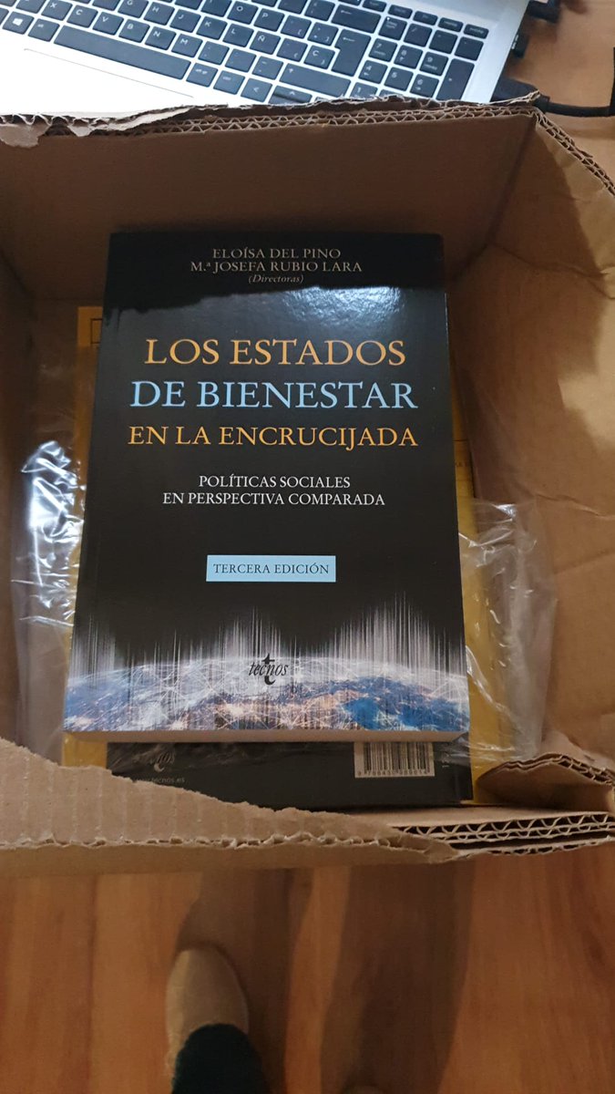 Marga Marí-Klose (@mmklose) on Twitter photo Qué ilusión! Recién llegado a casa. Junto a <a href="/pmklose/">Pau Marí-Klose</a> actualizamos el capítulo " ¿Cómo se reduce la pobreza en los países ricos? Políticas para el aseguramiento, redistribución y asistencia social en el Estado de Bienestar"
tecnos.es/libro/semilla-……
<a href="/EditorialTecnos/">Editorial Tecnos</a> Qué ilusión! Recién llegado a casa. Junto a <a href="/pmklose/">Pau Marí-Klose</a> actualizamos el capítulo " ¿Cómo se reduce la pobreza en los países ricos? Políticas para el aseguramiento, redistribución y asistencia social en el Estado de Bienestar"
tecnos.es/libro/semilla-……
<a href="/EditorialTecnos/">Editorial Tecnos</a>