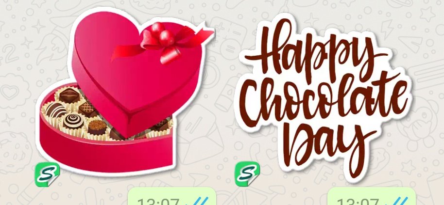 Happy Chocolate Day😊 🍫 
Get Chocolate Day Stickies directly to your whatsapp wa.stickies.in
OR
Download here : bit.ly/397C9HC 
#ChocolateDay 
#chocolate 
#chocolateday2021 
<a href="/ChocolateIovers/">Chocolate :)</a> #ValentinesWeek #valentinesday2024 #Valentines2024