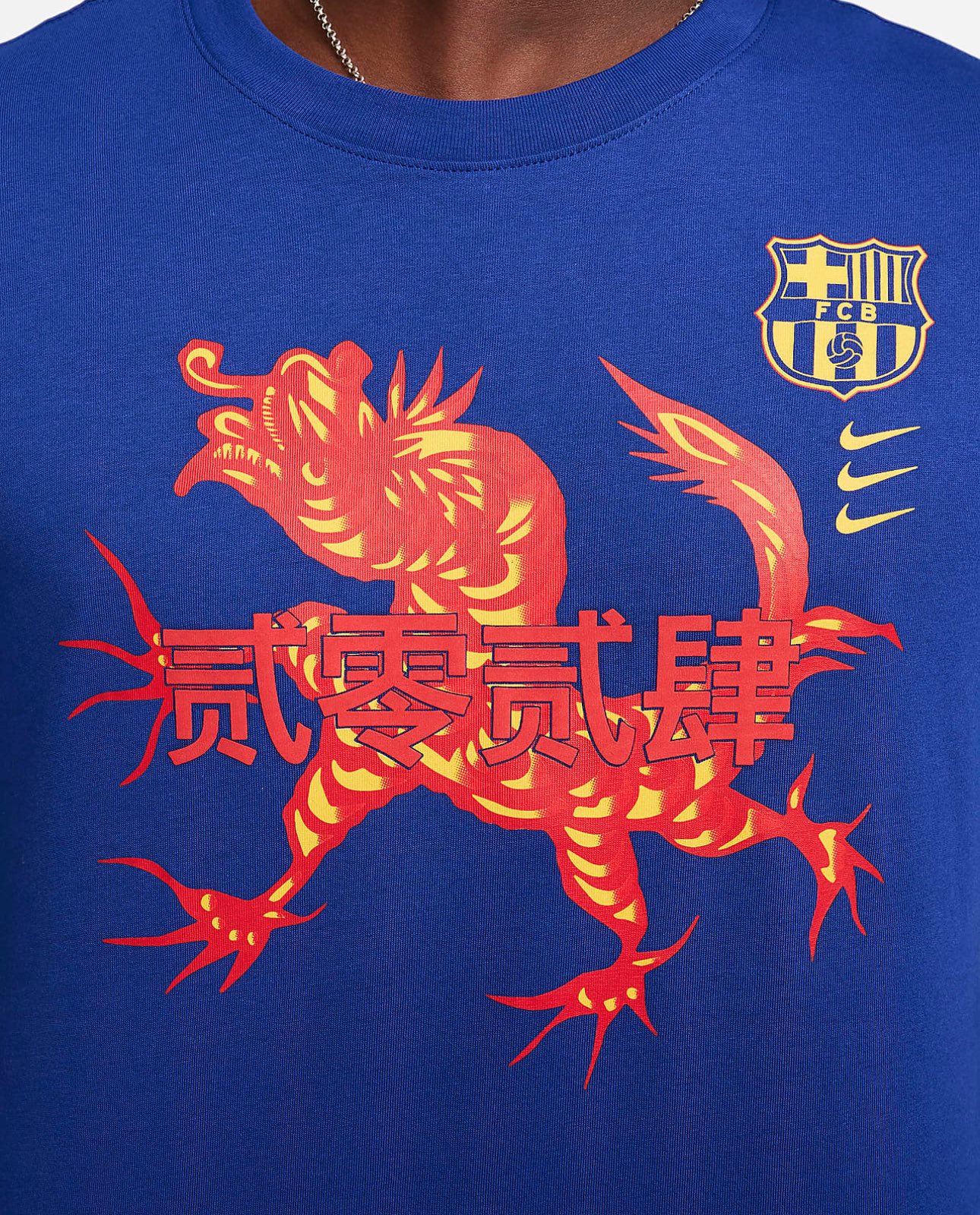 現品のみ【激レア】新品未使用　日本未発売　FC Barcelona Tシャツ 現品のみ【激レア】新品未使用 日本未発売 FC Barcelona Tシャツ