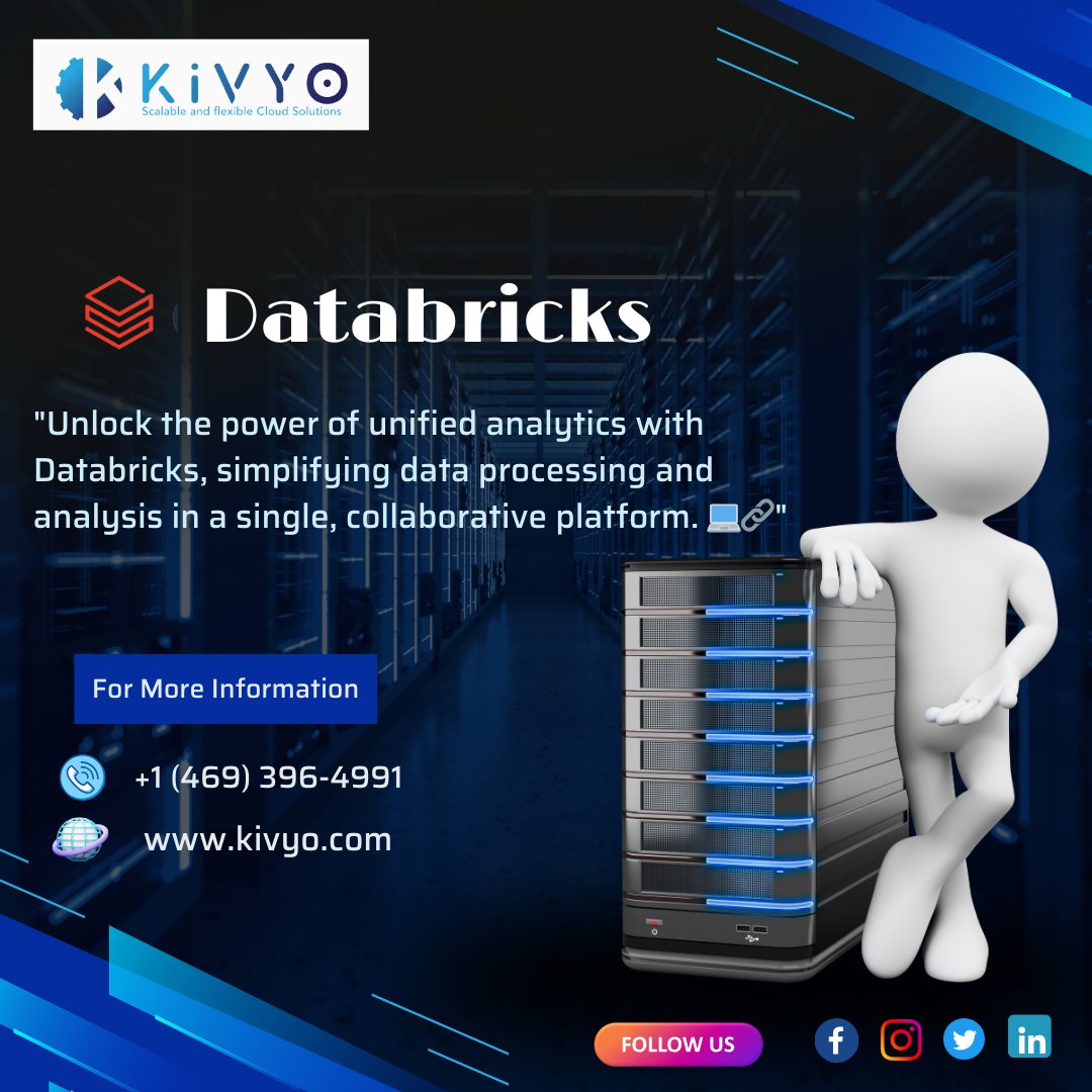 Kivyoinc's tweet photo. "Unlock the power of unified analytics with Databricks, simplifying data processing and analysis in a single, collaborative platform. 💻🔗"

Call us: +1 (469) 396-5015
Visit https://t.co/LNjeaCPBgE

#kivyoinc #databricks #machinelearning #dataengineering #bigdata#datawarehouse https://t.co/lV9PHkRxxw