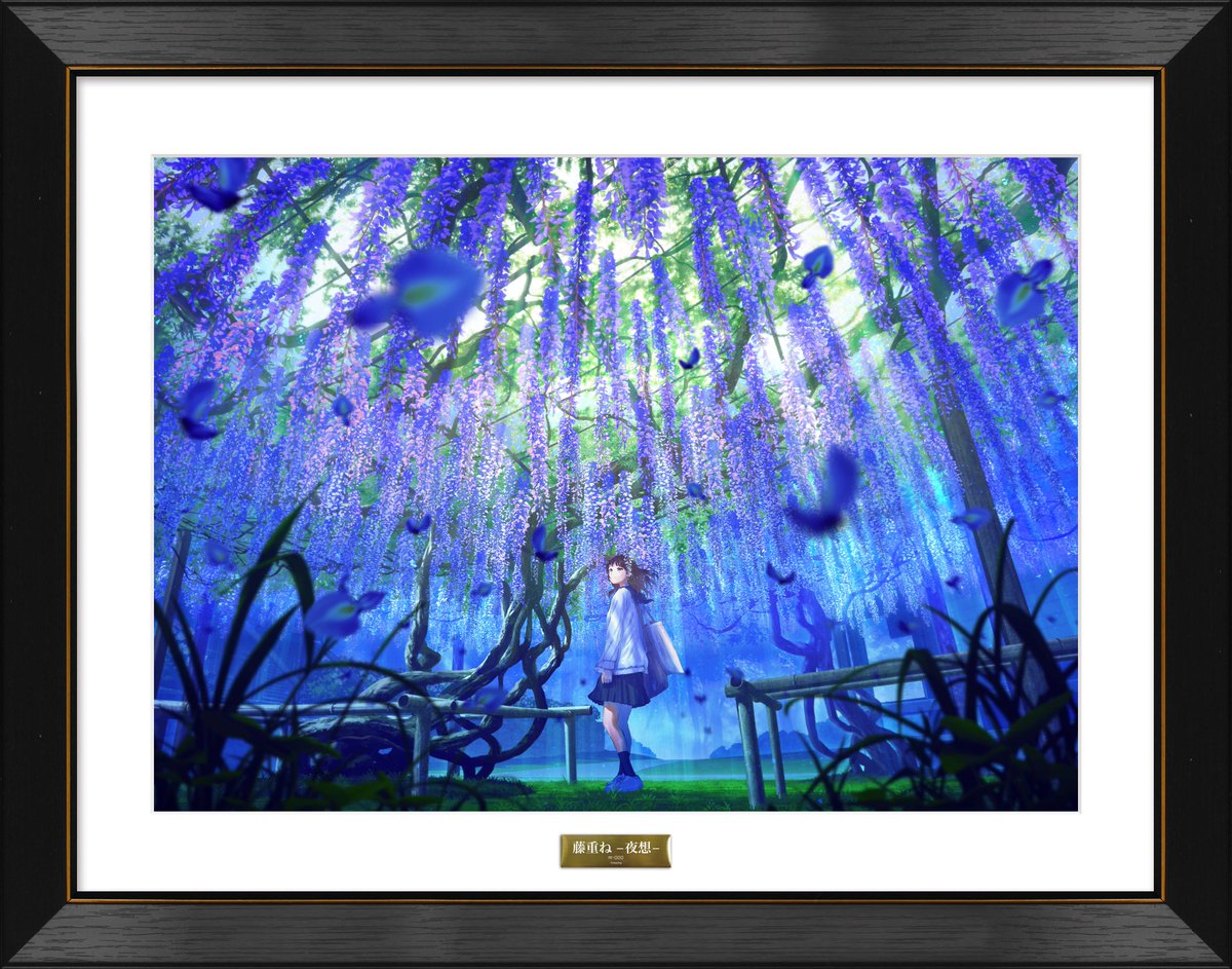 mocha先生の直筆サイン入り複製原画(A3) 2月15日(木)～3月10日(日)の