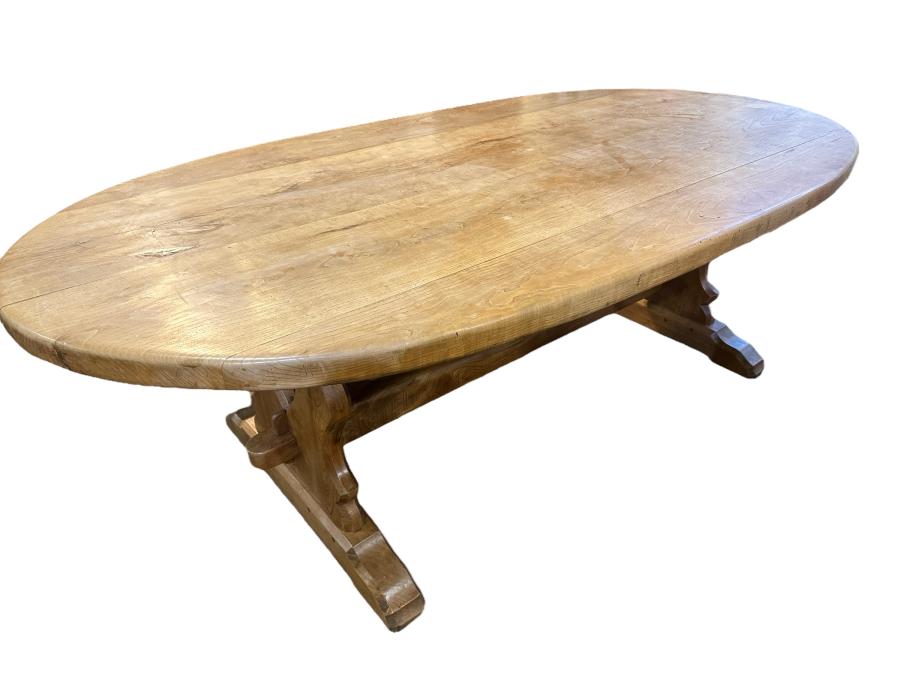 AntiqueTables1's tweet image. Antique Oval Ash Thick Top Trestle Table 

rb.gy/aby3h4

#trestletable #antiquetrestletable #antiquediningtable #ovaltable #antique #furniture