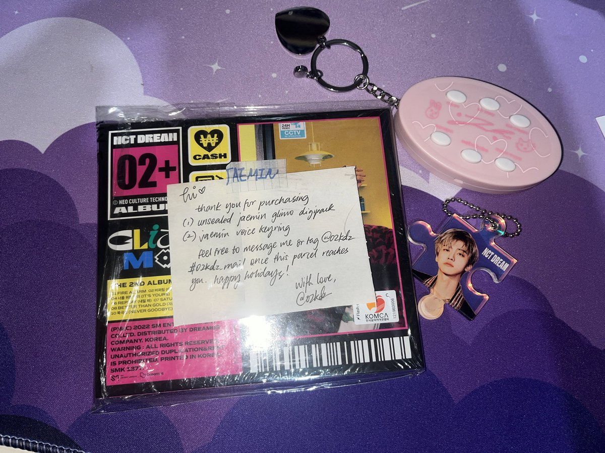 youthsyungi's tweet photo. — today’s mail ꙳💭⊹ ꙳ 📨 ⟢ 
 
from: @02kdz

finally pwede na ipost proof kasi nabigay na sa pagreregaluhan kahapon 😅  first time ko bumili outside atiny bns hehe thank u so much po for being so accommodating! 

🖇️ [ #meikomails #02kdz_mails ] https://t.co/sZ8odybUq8