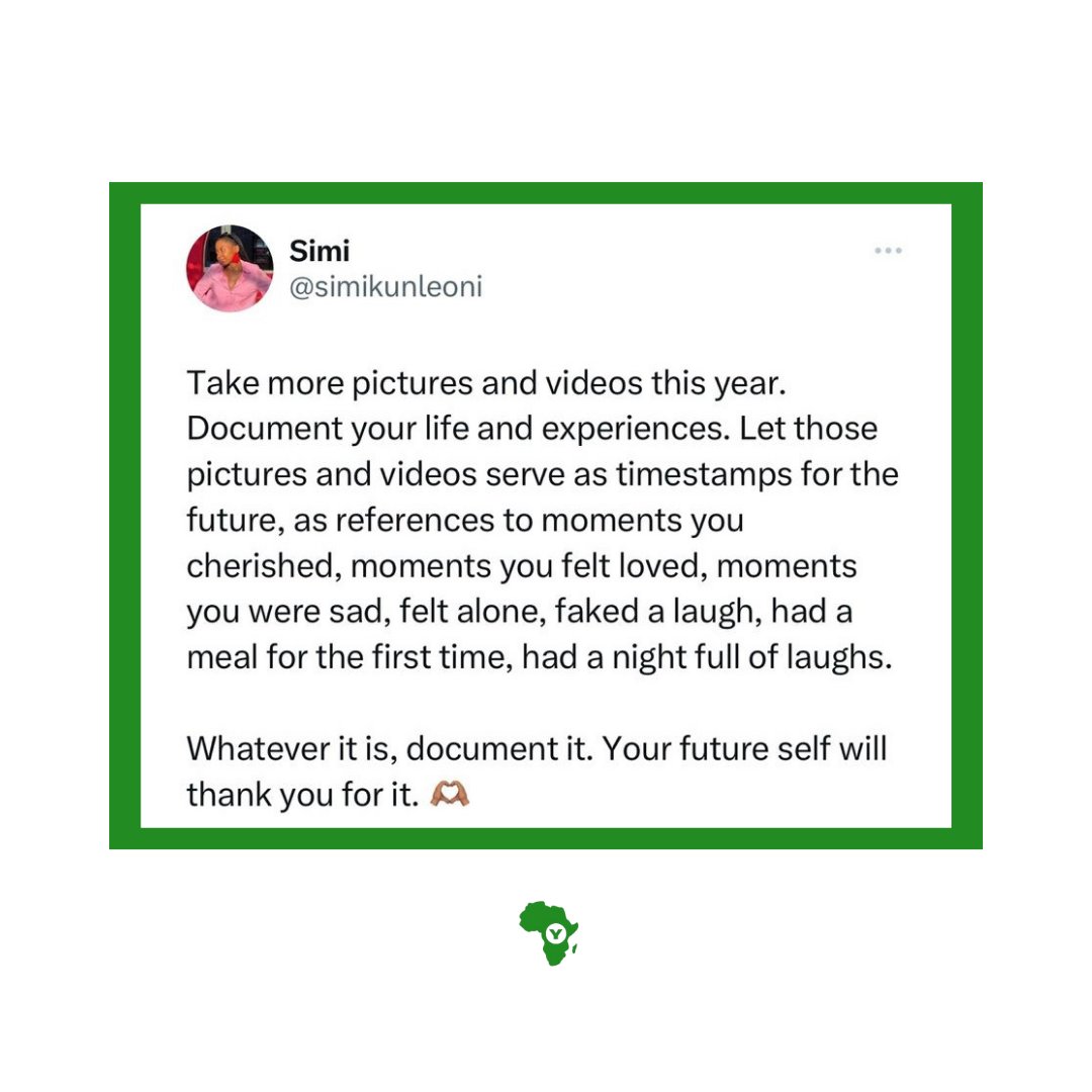 yoacommunity's tweet image. Spotlight - Favourite posts from Writer @simikunleoni 

Simi writes some of the best, simplest and most relatable words you can find online today.
Enjoy reading and share your favorite slide.

#tgif #writerscorner #selflovereminder #selfcarejourney #youngoutstandingafricains #yoa