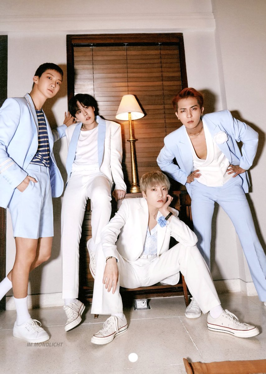 zazenoona's tweet photo. WINNER owns white suits https://t.co/dQHc8u9ffc