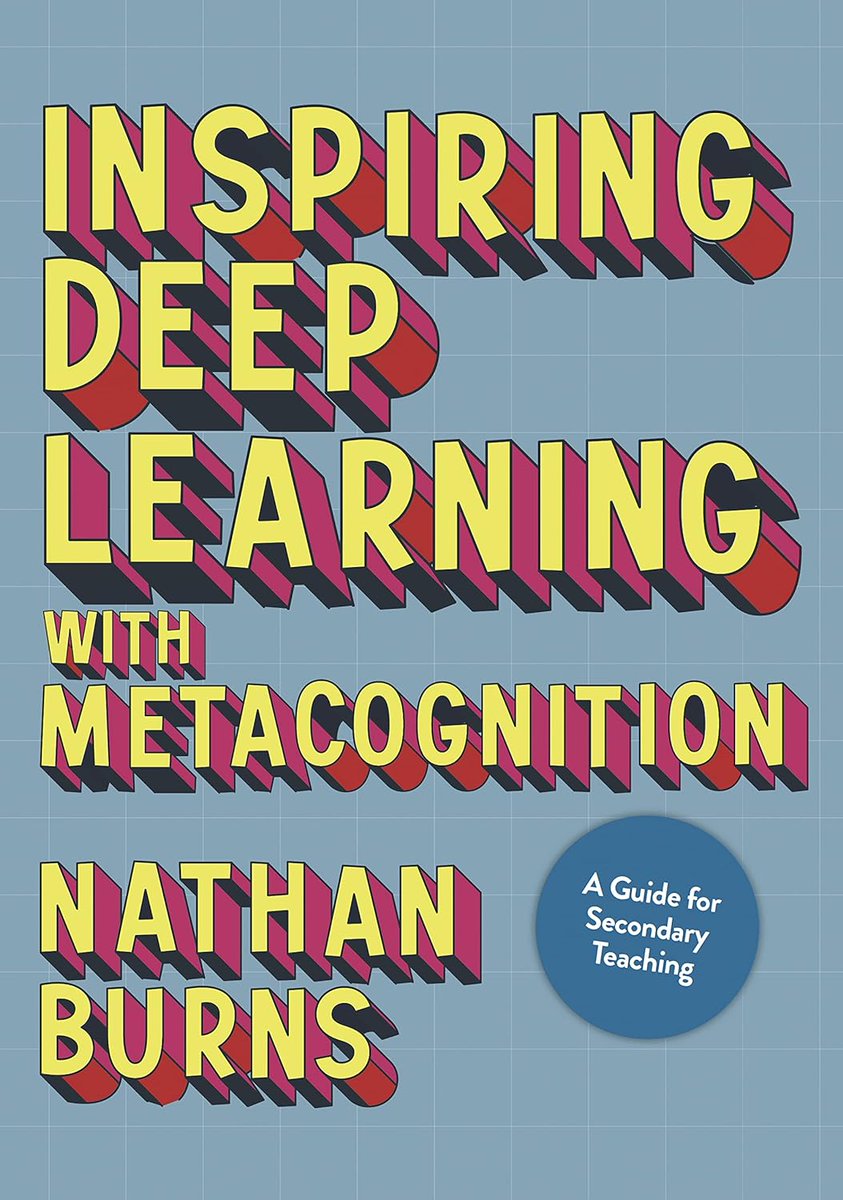 MrMetacognition's tweet photo. 🚨COMPETITION🚨

To celebrate a year of my 5* reviewed book being out, I'm giving you an opportunity to win a free copy!

Inspiring Deep Learning with Metacognition: A Guide for Secondary Teaching.

Simply follow, RT and tag someone to be entered.

Drawn in a week. Good luck! https://t.co/bAqZQYiYuC