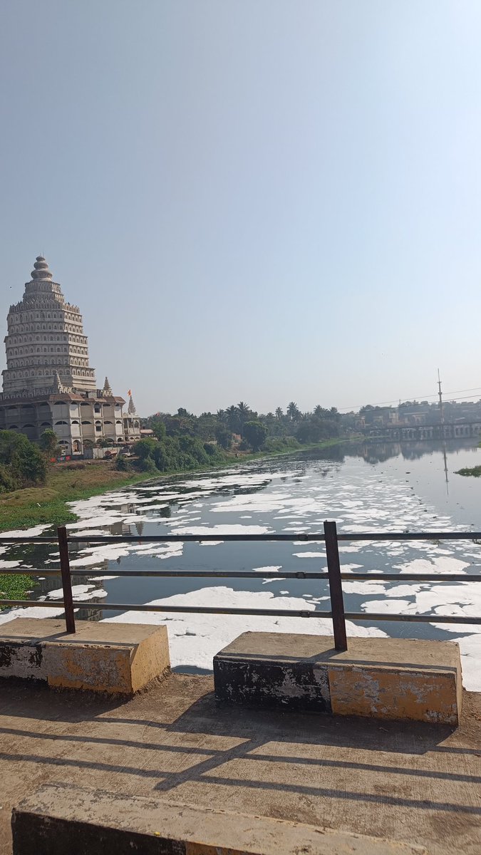 vitthalnshinde's tweet photo. नदी प्रदूषण दिवसेंदिवस मोशी डॅम वर पहिले होते आता आळंदी या धरणावर आहे सात वर्षातून आजवर कुठल्याही नेत्यांनी या ठिकाणी बोलून फक्त प्रत्येकाची प्रसिद्धी मिळवली मात्र सत्यता त्यामध्ये काही बदल स्वतःही करू शकले नाही दुसऱ्यालाही करू दिले नाही ही सत्यता समाजासमोर आहे नदी प्रदूषण ? https://t.co/77XOCYUMrC