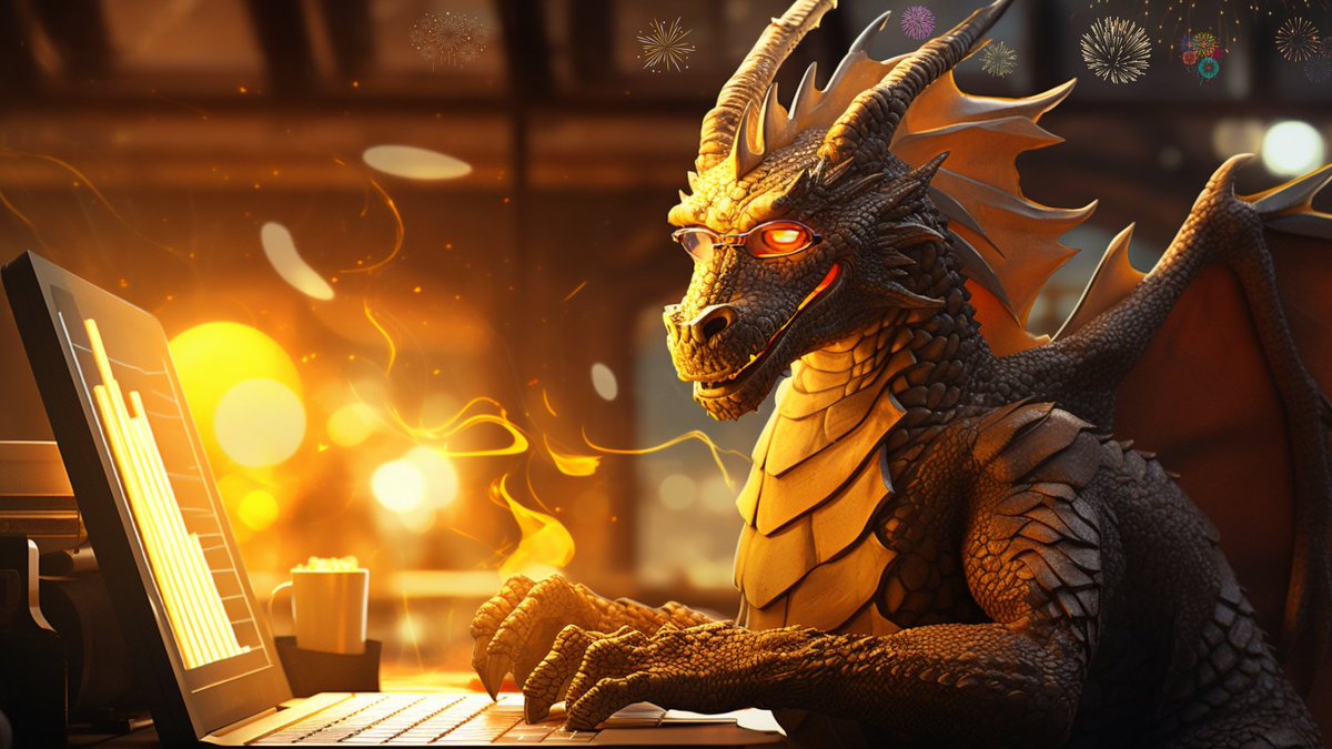 Happy Year of The Dragon ! @cz_binance 🌟🐉 Let's embrace the strength and wisdom of the dragon to make it a bullish year ahead! #YearOfTheDragon