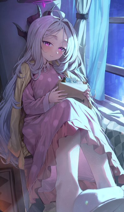 「white hair window」 illustration images(Latest)｜4pages