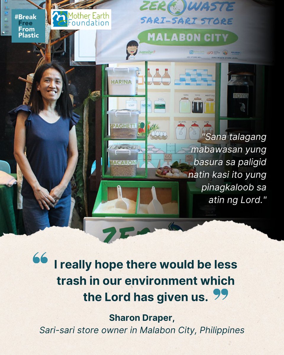 brkfreeplastic's tweet image. #ReuseSolutions STORY: #BreakFreeFromPlastic member @motherearthph assisted sari-sari store in setting up reuse and refilling options in their stores.
reusesolutions.org

📸 Photos courtesy of Mother Earth Foundation

#GoForZeroWaste #ZeroWasteMonth #IZWM2024