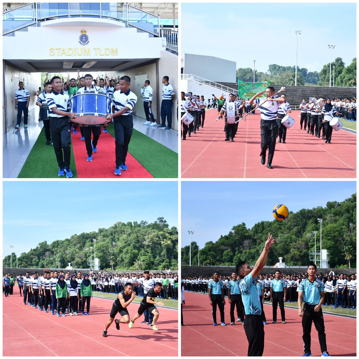 MPLD_TLDM's tweet photo. Majlis Perasmian Baju KMO 27/24 dan Penyerahan Bendera Kejohanan bagi Kontinjen Pendidikan dan Latihan kepada Chief De Mission, YBhg Timbalan Panglima Pendidikan dan Latihan.

@Dato_halim6672 
@AzharAdam20 

#MPPLHEBATKEKALJUARA https://t.co/WjiYrIoYXS