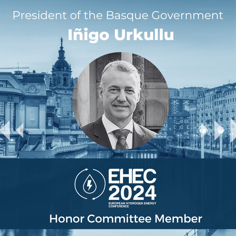 📣 We are pleased to announce that Iñigo Urkullu, President of the Basque Government, is part of the #EHEC2024 Honor Committee!