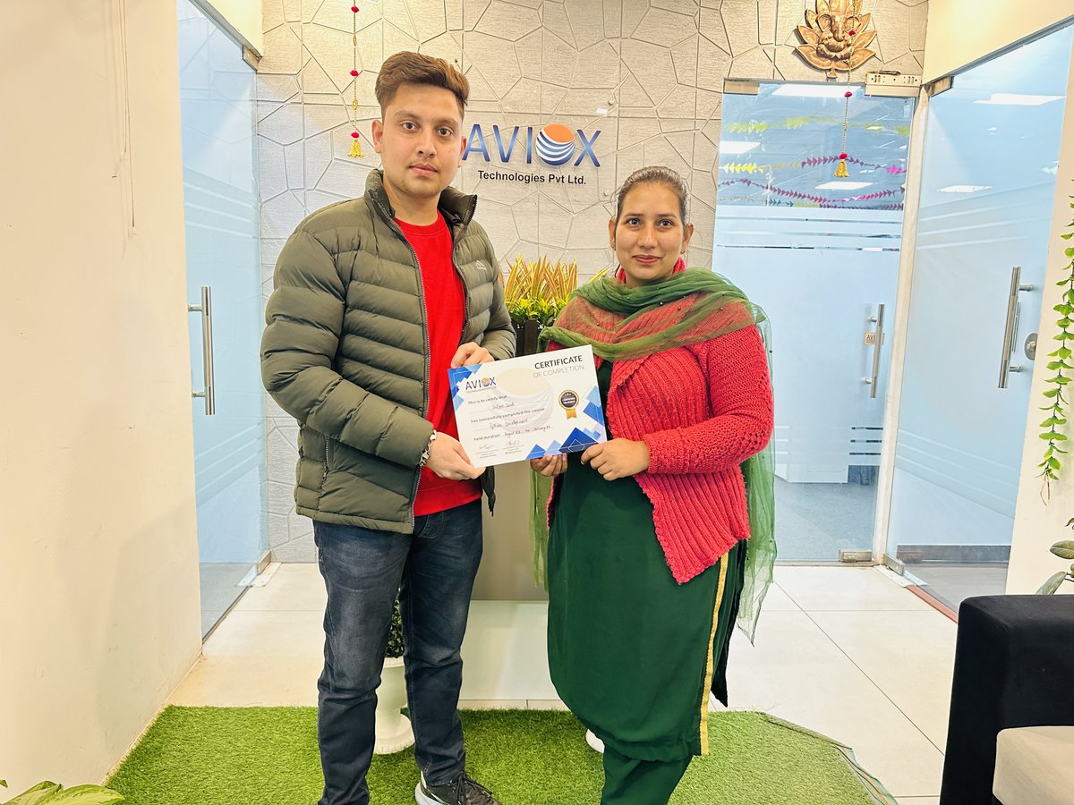 AvioxT's tweet photo. 🎓 Thrilled to #announce the #completion of #Pythontraining by our talented #trainee! 🚀💻

#Kudos on mastering the #coding realm. 👨‍💻

Your #hardwork and #dedication shine through. Excited to see the incredible things you'll #achieve! 🌟👏

#TrainingCompletion #pythontraining https://t.co/OTWAvibQ0b