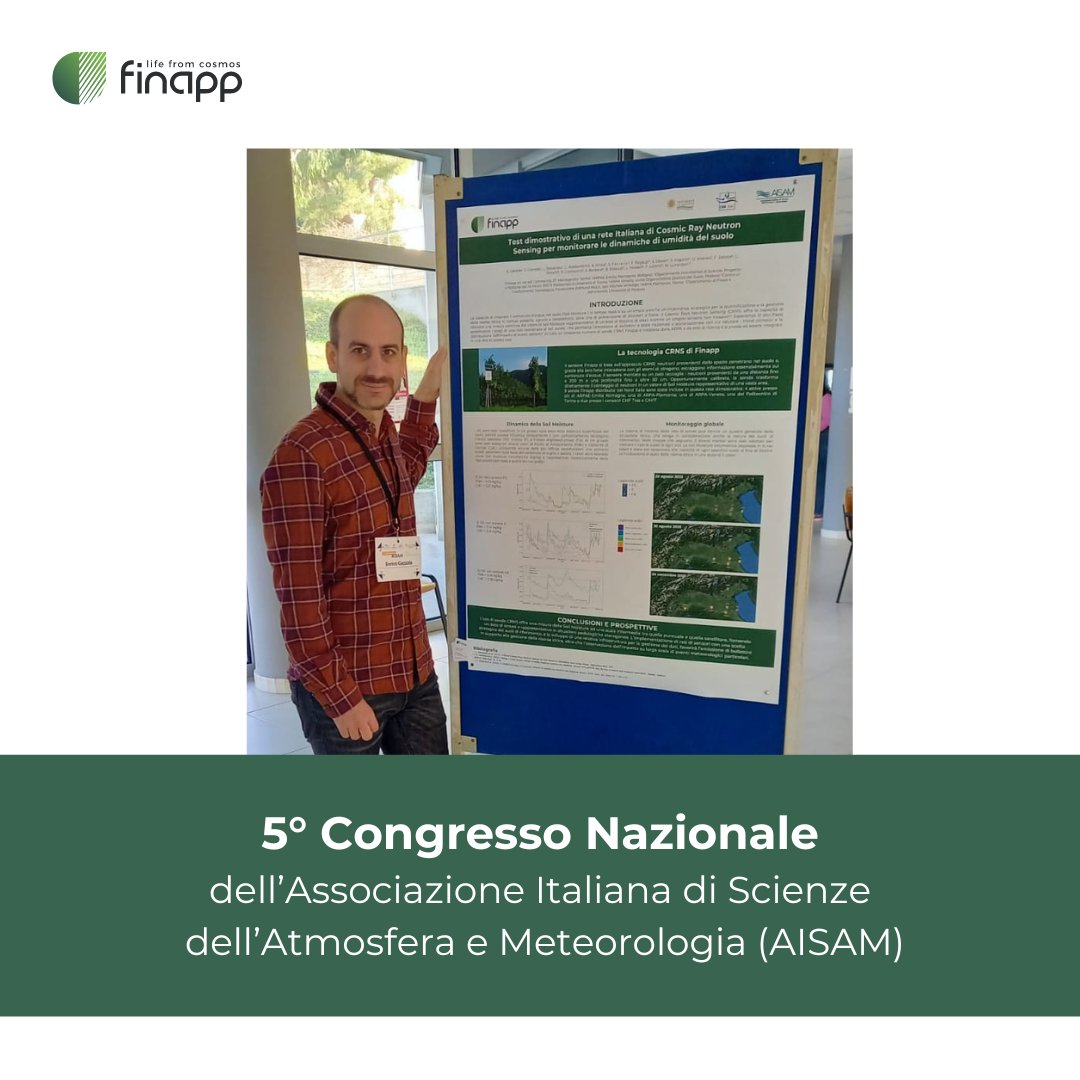 Finapp at the the 5th National Congress @aisam_meteo #WeatherUpdate #crns #atmosphere