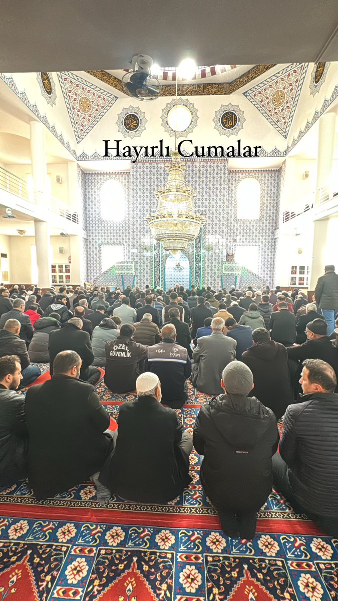 Selam ve dua ile..
Hayırlı cumalar.